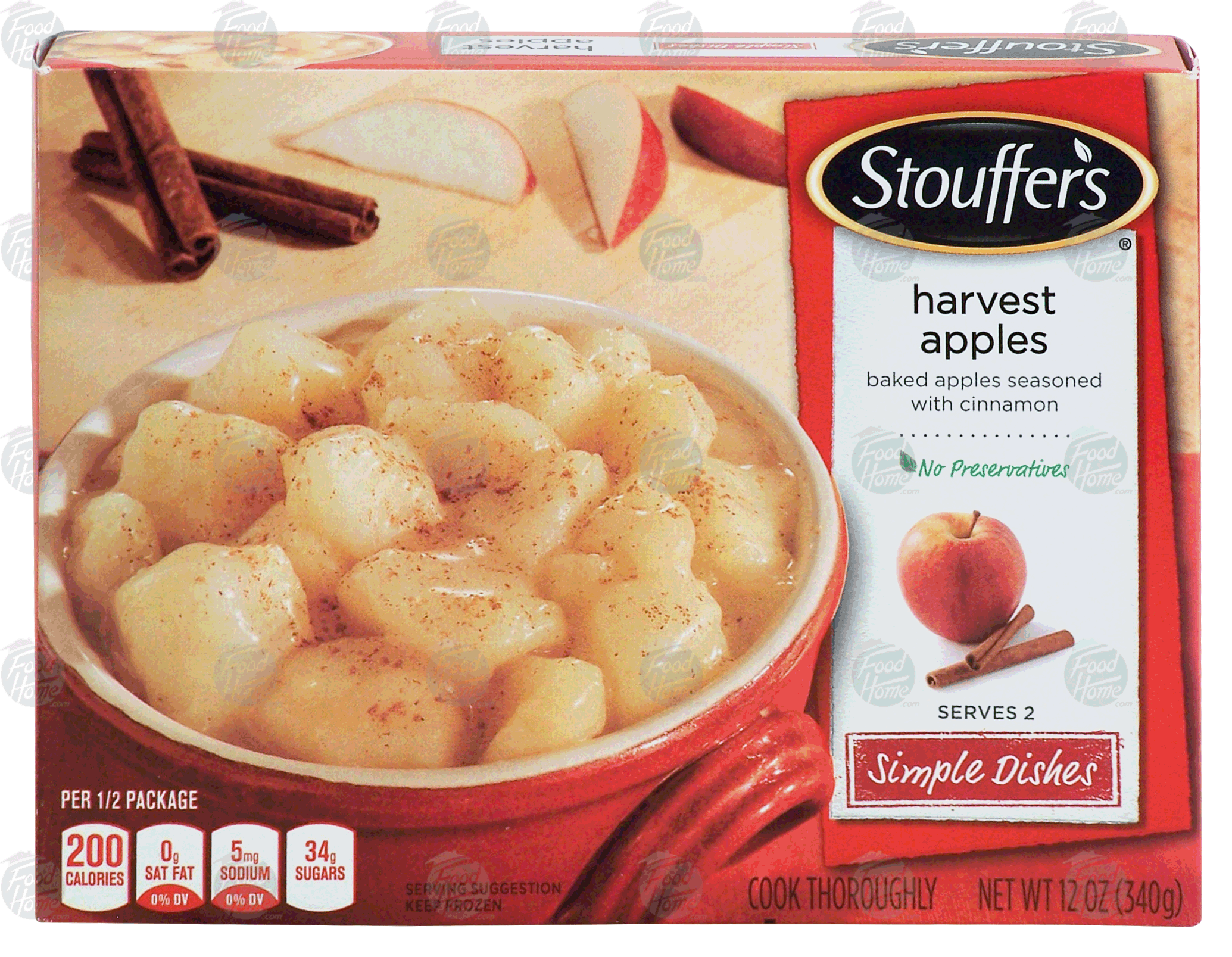 Stouffer's Harvest Apples Baked Jonathan Apples w/Cinnamon Full-Size Picture